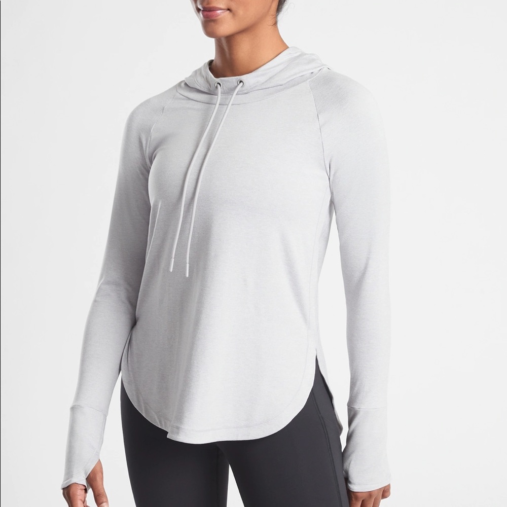 Athleta Uptempo Hoodie Lightweight Sweatshirt - Size M